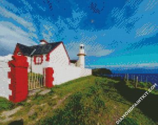 dingle harbour lighthouse diamond paintings