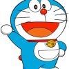 Cute Doraemon Waving diamond painting