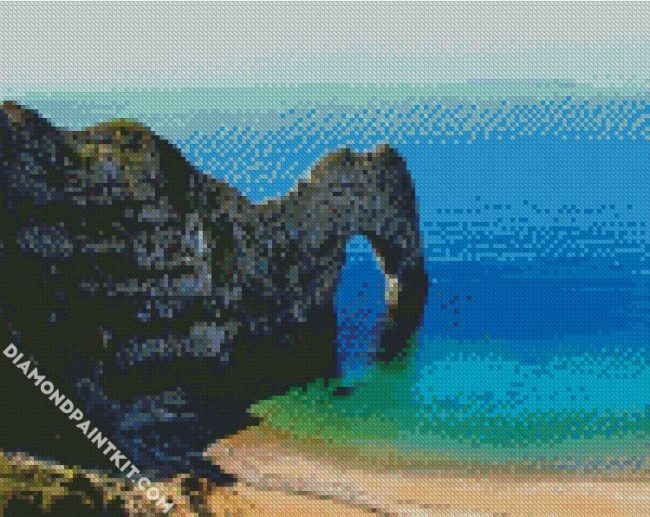 Dorset Beach diamond painting