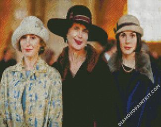 Downtown Abbey Serie diamond painting