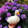 Duck And Purple Flowers diamond painting