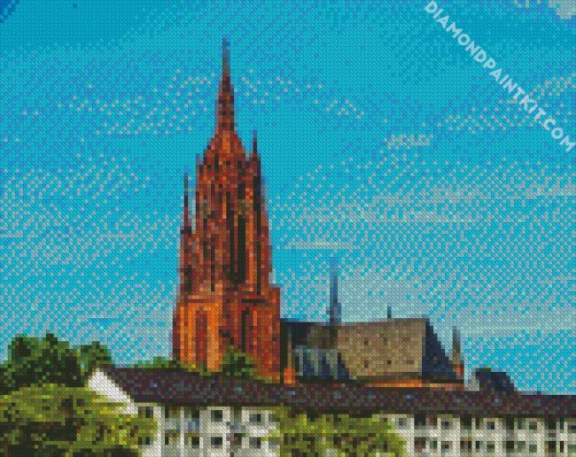 Frankfurt Cathedral diamond painting