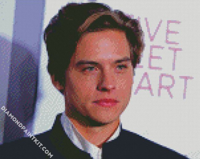 handsome dylan sprouse diamond paintings
