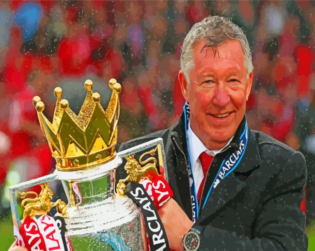 Happy Sir Alex Ferguson diamond painting