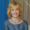 Jane Fonda Smiling diamond painting