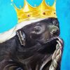 king European badger diamond painting