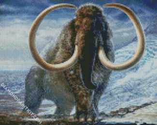 mammoth Animal diamond paintings