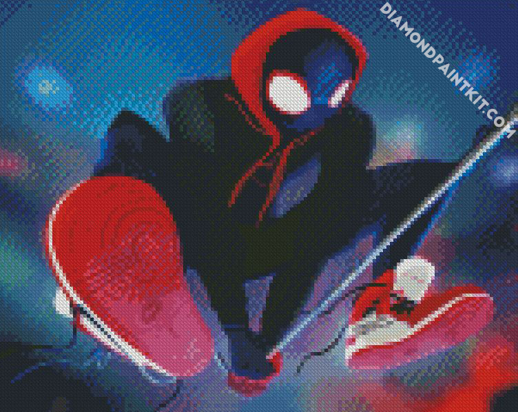 Miles Morales Spider Man – 5D Diamond Painting