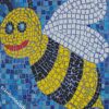 mosaic Bee diamond paintings