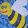 mosaic Bee diamond painting