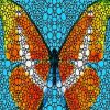 mosaic Butterfly diamond painting