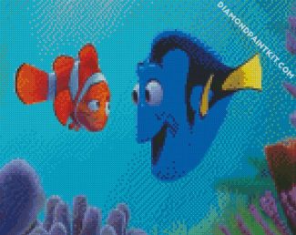 Nemo Fish And Dory diamond painting