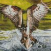 osprey Catching Fish diamond paintings