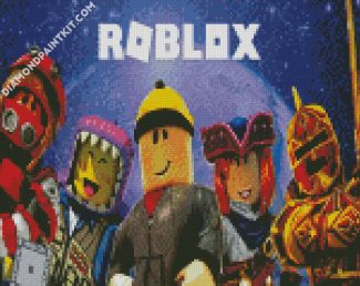 Roblox Game diamond painting