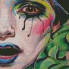 Sad Clown Close Up diamond painting