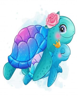 sea turtles diamond painting