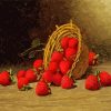 Strawberries Basket diamond painting