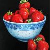 Strawberry Bowl diamond painting