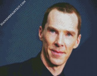 the actor Benedict Cumberbatch diamond paintings