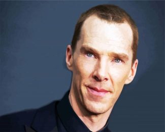 the actor Benedict Cumberbatch diamond painting