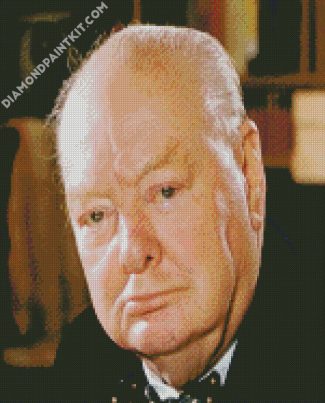 Winston Churchill UK diamond painting