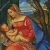 Bache Madonna By Tiziano diamond painting