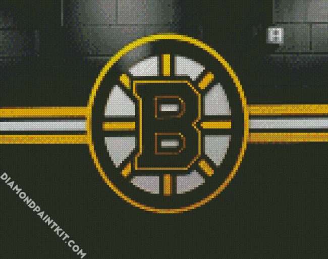 Bruins Ice Hockey logo Team diamond painting