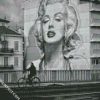Les Murs Peints Marilyn Monroe Cannes France diamond painting