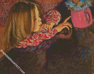 Little Helen With A Vase Wyspianski diamond painting