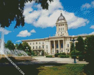 Manitoba Legislative diamond painting