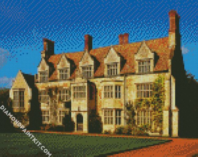 National Trust Anglesey Abbey Gardens And Lode Mill Cambridgeshire diamond painting