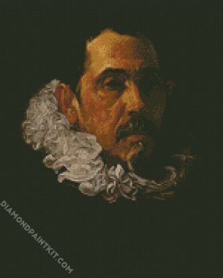 Portrait Of Francisco Pacheco By Velazquez diamond painting