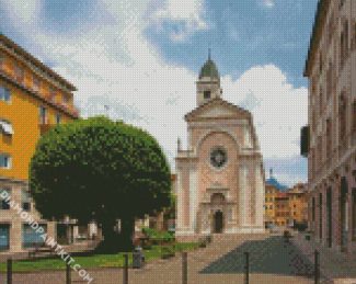 Santa Maria Maggiore Trento Trentino diamond painting