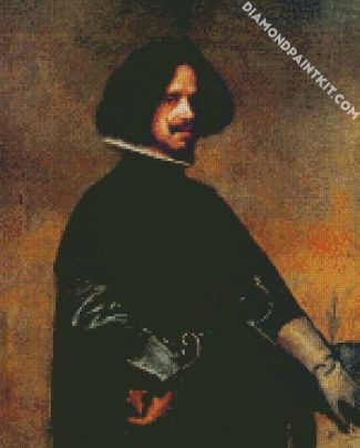 Self Portrait Velazquez diamond painting
