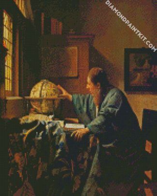 The Astronomer By Vermeer diamond painting