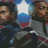 The Falcon And The Winter Soldier Art diamond painting