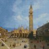 The Piazza San Marco In Venice Canaletto diamond painting