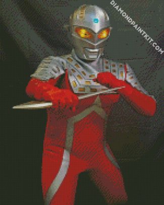 Ultraman diamond painting