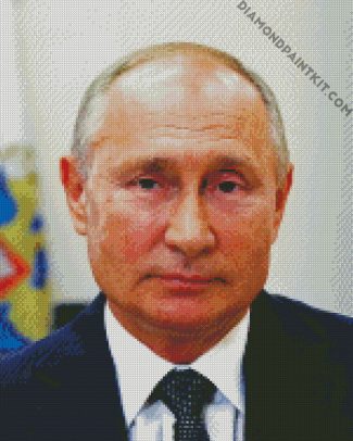 Vladimir Putin diamond painting