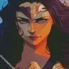 Wonder Woman Marvel diamond painting