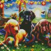 Aesthetic Cute Puppies diamond painting