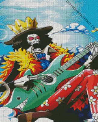 Brook The Guitarist One Piece diamond painting