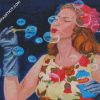 Classy Lady And Bubbles diamond painting