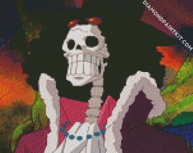Cool Brook From One Piece diamond painting
