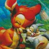 Cute Bambi And Thumper diamond painting