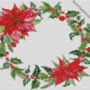 Floral Christmas Wreath diamond painting