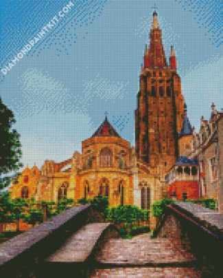 Hurch Of Our Lady Bruges diamond painting