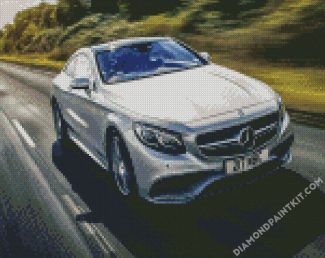 Mercedes Amg S63 Car diamond painting