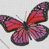 Pink And Purple Butterfly diamond painting