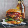 Tasty Burger diamond painting